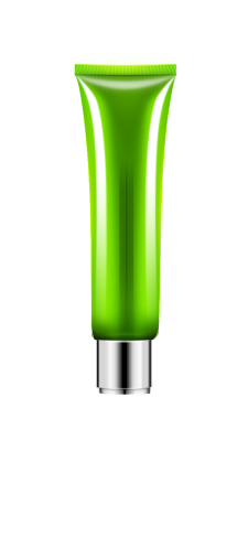 Photoshop绘制绿色质感的化妆品瓶子