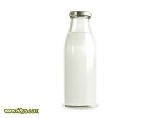 设计一个精致的牛奶瓶子