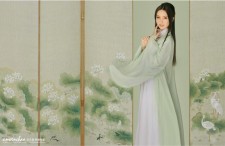 Photoshop合成古韵古装中国风主题的美女人美女图片教程