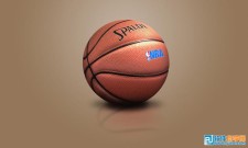 用PhotoshopCS6设计一个名牌篮球