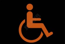 PS如何设计一个轮椅图标