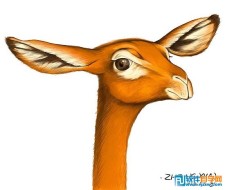 用PS鼠绘超可爱卡通鹿动物